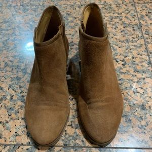 Sezane Midnight Boots in Camel. FR 37/US 6.5